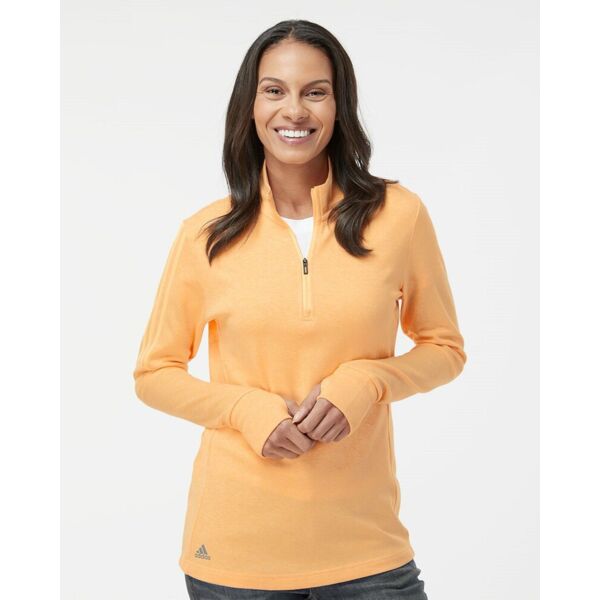 Women's 3-Stripe Quarter-Zip Sweater Pullover Thumbnail