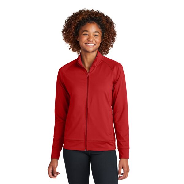 Women's Sport Wick ® Stretch Full Zip Cadet Jacket Thumbnail