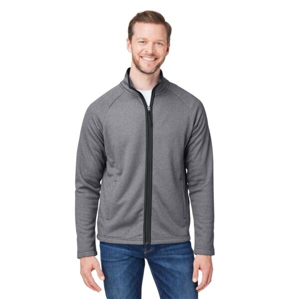 Men's Venture Heathered Stripe Full-Zip Thumbnail