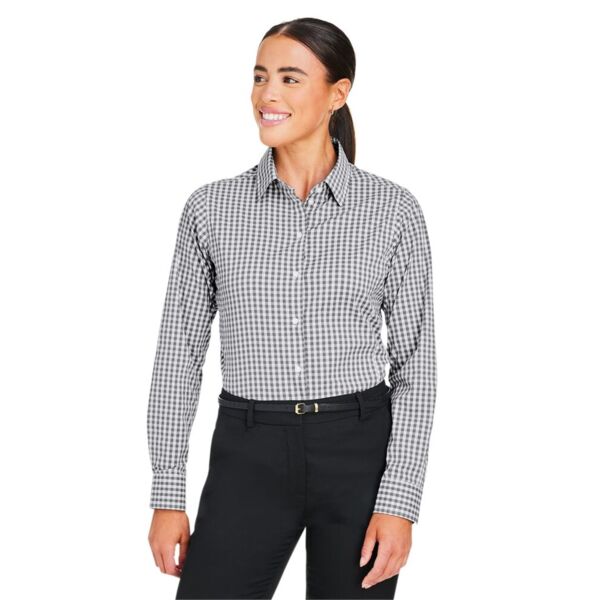 Women's CrownLux Performance® Gingham Dress Shirt Thumbnail