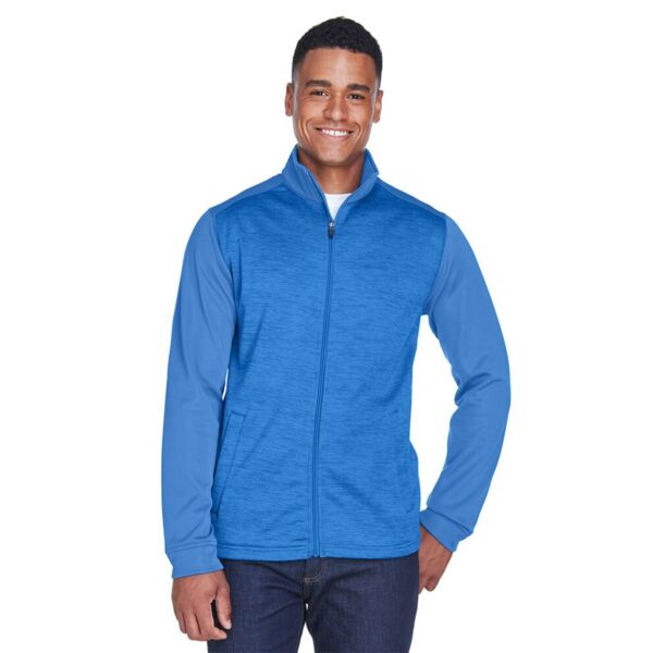 Men's Newbury Colorblock Mélange Fleece Full-Zip jacket Thumbnail
