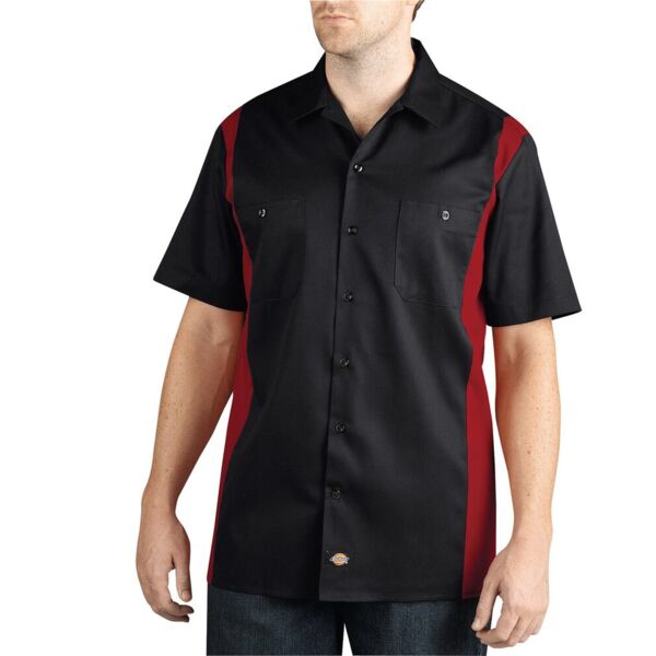 Two-Tone Short-Sleeve Work Shirt Thumbnail