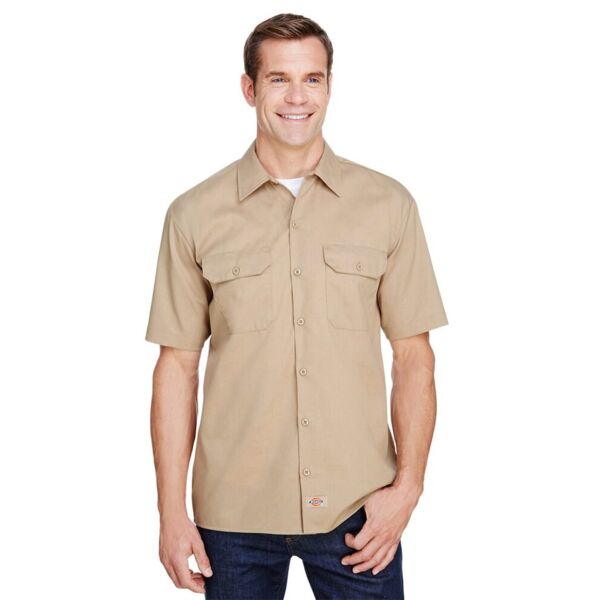 FLEX Short-Sleeve Twill Work Shirt Thumbnail