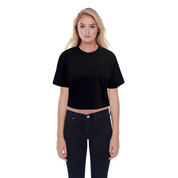 Women's Crop Boyfriend T-Shirt Thumbnail