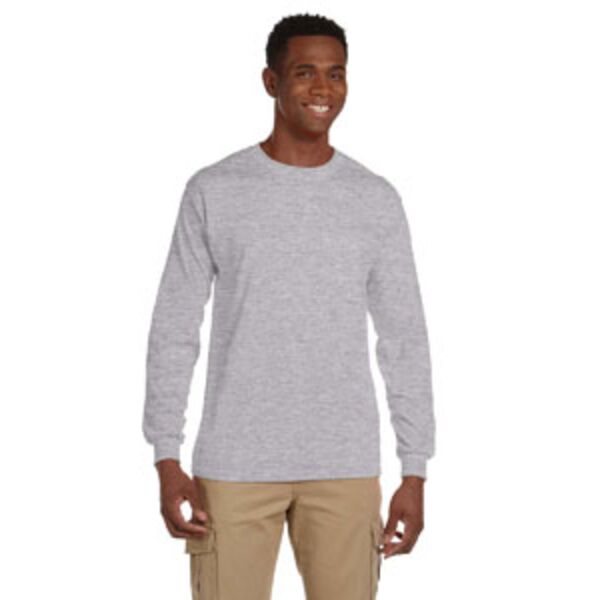 Adult Ultra Cotton® Long-Sleeve Pocket T-Shirt Thumbnail
