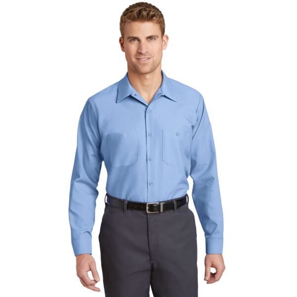 Long Size, Long Sleeve Industrial Work Shirt Thumbnail