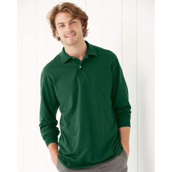 SpotShield® 50/50 Long Sleeve Polo Thumbnail