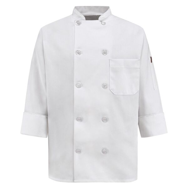 Women's Ten Button Chef Coat Thumbnail