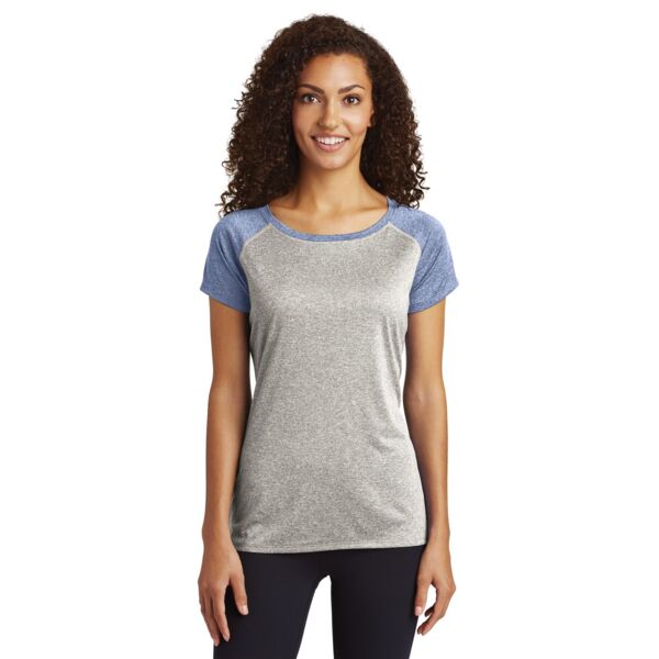 Women's Heather On Heather Contender Scoop Neck Tee Thumbnail