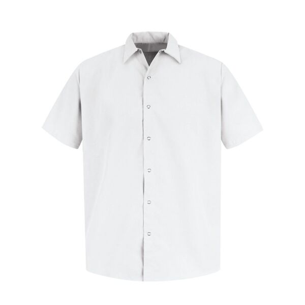 Men's Specialized Pocketless Polyester Work Shirt Thumbnail