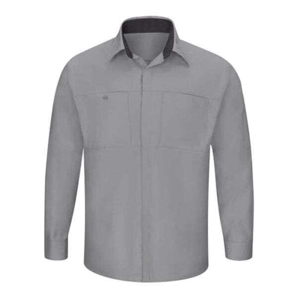 Men's Tall Performance Plus Long Sleeve Shirt with OilBlok Technology Thumbnail