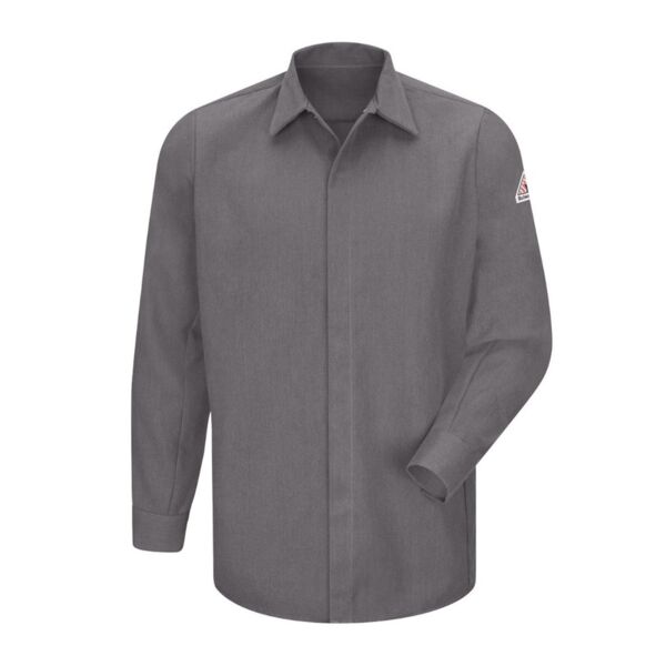 Men's Concealed-Gripper Pocketless Long Sleeve Shirt - CoolTouch® 2 Thumbnail