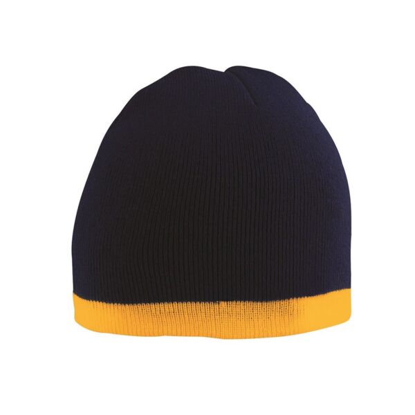 Two-Tone Knit Beanie Thumbnail