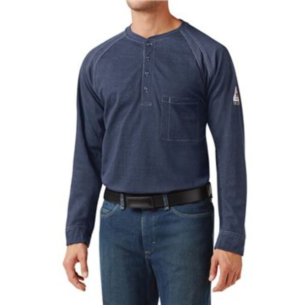 Men's Tall Long Sleeve Henley Thumbnail