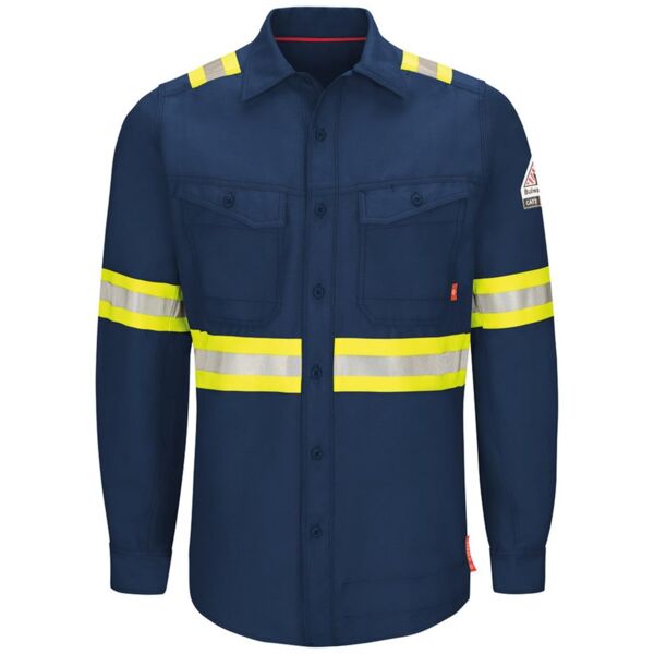 Men's iQ Series® Endurance Enhanced-Vis Work Shirt Thumbnail