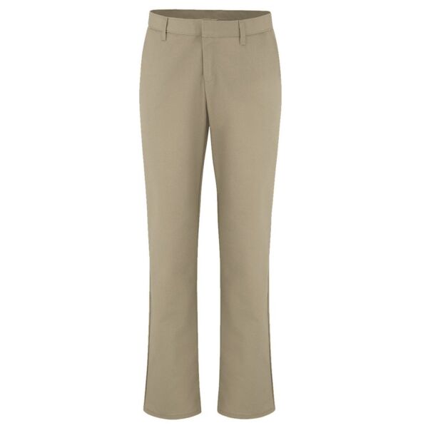 Women's Extended Sizes Industrial Flat Front Pants Thumbnail