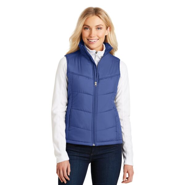 Ladies Puffy Vest Thumbnail
