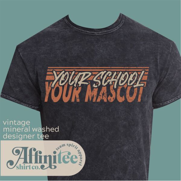 Tie-Dye Adult 100% Cotton Vintage Wash T-Shirt  Thumbnail