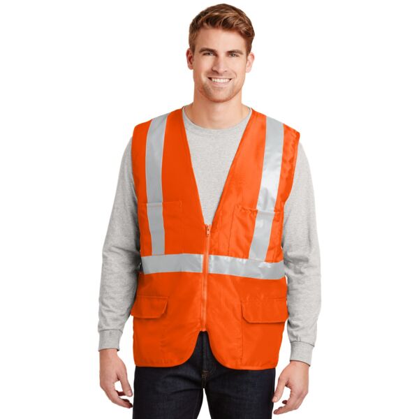 CSV405 - Ansi 107 Class 2 Mesh Back Safety Vest Thumbnail