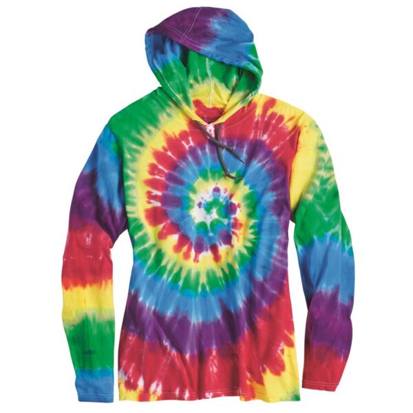 430VR Tie Dye Hooded Pullover T-Shirt Thumbnail