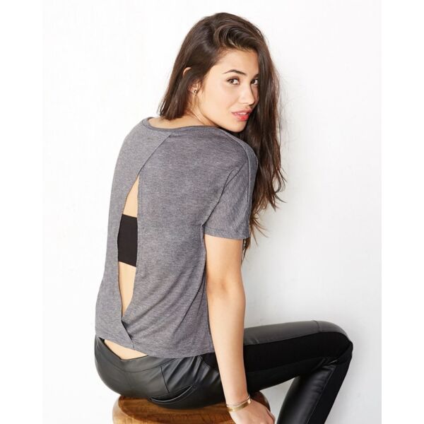 8871 Women's Flowy Open Back Tee Thumbnail
