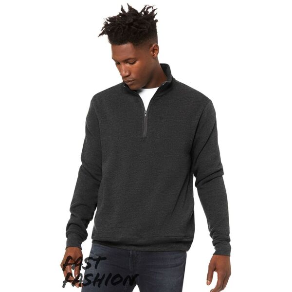 3740C Fast Fashion Unisex Quarter Zip Pullover Fleece Thumbnail