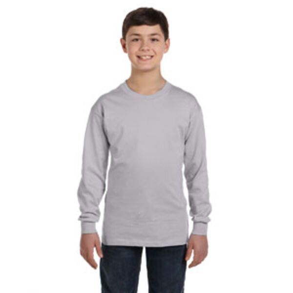 G540B Youth  Heavy Cotton™ 5.3 oz. Long-Sleeve T-Shirt Thumbnail