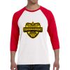 3200 Unisex 3/4-Sleeve Baseball T-Shirt Thumbnail