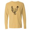 6014 Garment Dyed Heavyweight Ringspun Long Sleeve T-Shirt Thumbnail