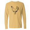 6014 Garment Dyed Heavyweight Ringspun Long Sleeve T-Shirt Thumbnail