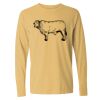 6014 Garment Dyed Heavyweight Ringspun Long Sleeve T-Shirt Thumbnail