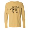6014 Garment Dyed Heavyweight Ringspun Long Sleeve T-Shirt Thumbnail