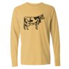 6014 Garment Dyed Heavyweight Ringspun Long Sleeve T-Shirt Thumbnail