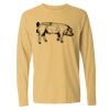 6014 Garment Dyed Heavyweight Ringspun Long Sleeve T-Shirt Thumbnail