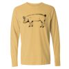 6014 Garment Dyed Heavyweight Ringspun Long Sleeve T-Shirt Thumbnail