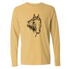 6014 Garment Dyed Heavyweight Ringspun Long Sleeve T-Shirt Thumbnail