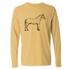 6014 Garment Dyed Heavyweight Ringspun Long Sleeve T-Shirt Thumbnail
