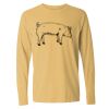 6014 Garment Dyed Heavyweight Ringspun Long Sleeve T-Shirt Thumbnail