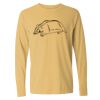6014 Garment Dyed Heavyweight Ringspun Long Sleeve T-Shirt Thumbnail