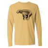 6014 Garment Dyed Heavyweight Ringspun Long Sleeve T-Shirt Thumbnail