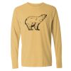 6014 Garment Dyed Heavyweight Ringspun Long Sleeve T-Shirt Thumbnail