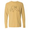 6014 Garment Dyed Heavyweight Ringspun Long Sleeve T-Shirt Thumbnail