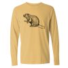 6014 Garment Dyed Heavyweight Ringspun Long Sleeve T-Shirt Thumbnail