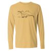 6014 Garment Dyed Heavyweight Ringspun Long Sleeve T-Shirt Thumbnail