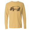 6014 Garment Dyed Heavyweight Ringspun Long Sleeve T-Shirt Thumbnail