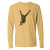 6014 Garment Dyed Heavyweight Ringspun Long Sleeve T-Shirt Thumbnail