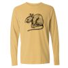 6014 Garment Dyed Heavyweight Ringspun Long Sleeve T-Shirt Thumbnail