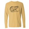 6014 Garment Dyed Heavyweight Ringspun Long Sleeve T-Shirt Thumbnail