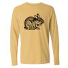 6014 Garment Dyed Heavyweight Ringspun Long Sleeve T-Shirt Thumbnail