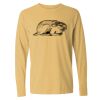 6014 Garment Dyed Heavyweight Ringspun Long Sleeve T-Shirt Thumbnail